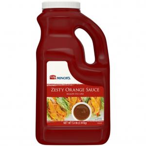 Minors Zesty Orange Ready To Use Sauce, .5 Gallon --- 4 Per Case
