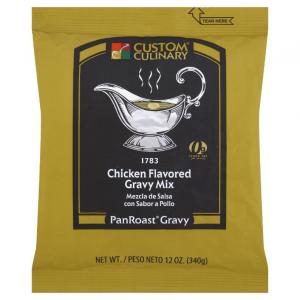 Custom Culinary PanRoast Chicken Flavored Gravy Mix, 12 Ounce --