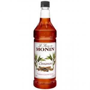 Monin Cinnamon Premium Gourmet Flavor Syrup (33.8 Ounce, 4 Per Case)