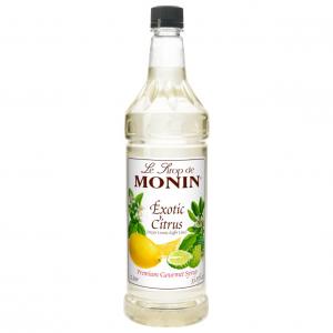 Monin Exotic Citrus Premium Gourmet Syrup (33.8 Ounce, 4 Per Case)