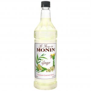 Monin Ginger Premium Gourmet Flavored Syrup (33.8 Ounce, Pack Of 4)