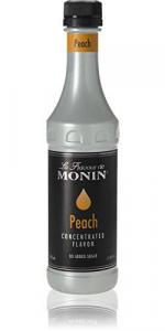 Monin Peach Flavor Concentrate 375ml Bottle