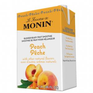 Monin Peach Smoothie Mix 46 Fl Oz by Monin