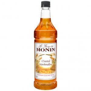 Monin Premium Gourmet Flavored Syrup, Toasted Marshmallow (33.8 Oz, Pack Of 4)