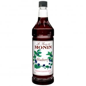 Monin Wild Blackberry Gourmet Syrup , 1 Liter (4 Pack)
