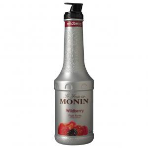 Monin Wildberry Fruit Puree Premium Gourmet Flavored Syrup (33.8 Oz, 4 Per Case)