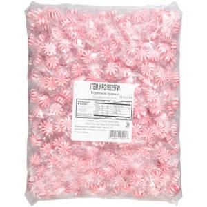 Quality Peppermint Flavored Spinners Candy, 5 Pound Bulk Pack