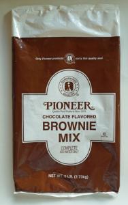 Pioneer Chocolate Flavored Brownie Mix, Add Water Only (6 Lbs, 6 Per Case)