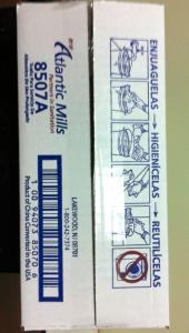 Kerri Kleen Economy Wipe Pink/White 13in X 20in, 200 Each (1 Pk)