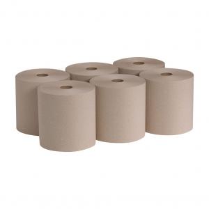 Envision Epa Compliant High Capacity Roll Paper Towel 6/800 Brown, 6 Count (1 Pack)