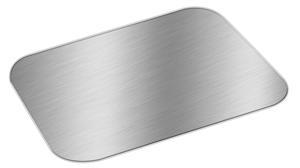 Handi Foil Laminated Board Lid Only for 20/4045 Oblong Container - 500 per case.