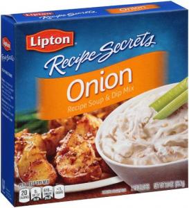 Lipton Recipe Secrets Soup and Dip Mix, Onion Flavor, 2oz 6 Count