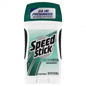 Mennen Speed Stick Deodorant Regular, 3 Ounce (2-6 Pack)