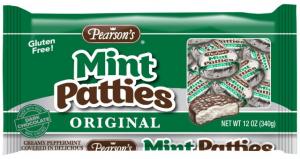 PEARSON CANDY MINT PATTIES BAGGED MINT PATTIE STAND UP BAG 6 - 12 OZ, 6 x 12 oz Case