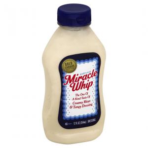 Kraft Miracle Whip Original Spoonable Mayonnaise, 12 Ounce -- 12