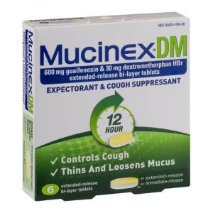 Mucinex Dm Regular Strength Blister, 6 Each (24 Pack)
