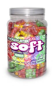 Now and Later Soft Chew Taffy Giant Assorted Candy Jar, 38.1 Ounce -- 6 per case.