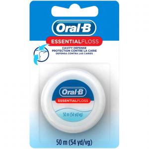 Oral-B Floss Essentials, 55 Yard (4-6 Pack)