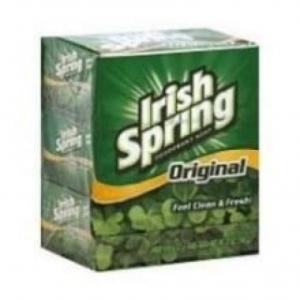 24 PACKS : Irish Spring Deodorant Soap Bars Original, 3 Count