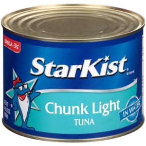 StarKistÌâå¨ Chunk Light Tuna in Water - 66.5 oz Can (6-Pack)