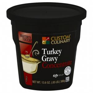 (Price/Case)Masters Touch 17451WCFPZ Gravy Turkey Concentrate Pa