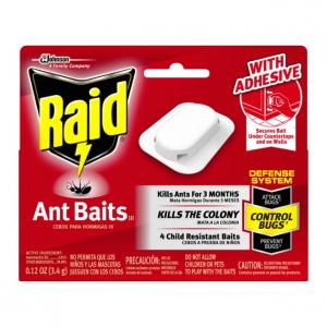 Raid Ant Bait Red Box, .12 Ounce (12 Pack)