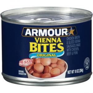 Armour Vienna Bites, Original, 10 Ounce (Pack of 12)
