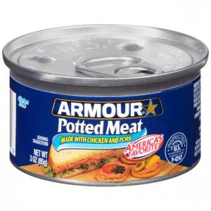 Armour Potted Meat, Chicken and Pork, 3 Ounce (Pack of 48)
