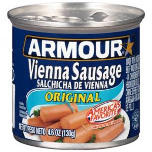 Armour Vienna Sausage, Original, 4.6 Ounce (Pack of 48)