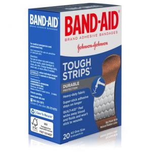 Band Aid Band-Aid Tough Strips, 20 Count (4-5 Pack)