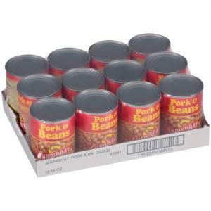 Showboat Pork & Beans In Tomato Sauce (15 Oz. Cans, 12 Per Case)