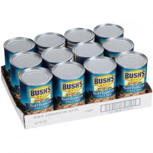 Bush's Garbanzos 16 OZ (Pack of 12)