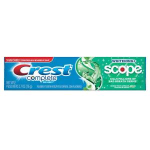 Crest Complete T/P White, Scope Mint 2.7oz (Sold per case of 24)