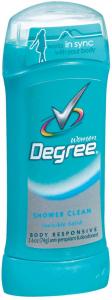 Degree Women's Shower Clean Antiperspirant & Deodorant 2.6oz 6Count (PACK OF 2)
