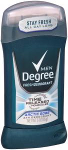 12 PACKS : Degree for Men Deodorant Time Released, Arctic Edge,
