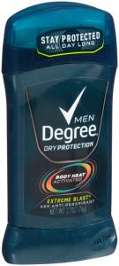 Degree Men Invisible Solid Extreme Blast Deodorant 2.7oz 6Count (PACK OF 2)