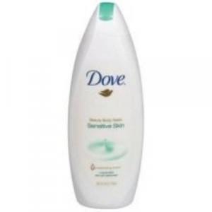 Dove Sensitive Skin Body Wash, 6 x 11 fl oz Case