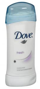 Uniliver Dove Invisible Solid Fresh Antiperspiran & Deo 2.6oz 6Count (PACK OF 2)