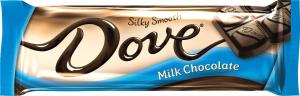 Dove Silky Smooth Milk Chocolate Bar, 1.44 Ounce -- 216 per case.