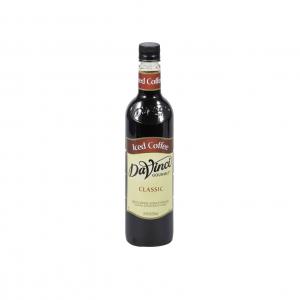 DaVinci Gourmet Iced Coffee Concentrate Syrup, 750 Milliliter -- 4 per case.
