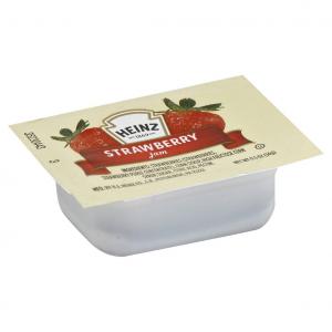 Jam Strawberry Single Serve 200 Case .5 Ounce