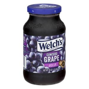 12 PACKS : Welch's Concord Grape Jelly 18 OZ