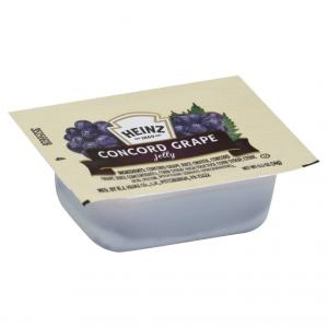 Heinz Grape Jelly (0.5oz Packets, Pack of 200)