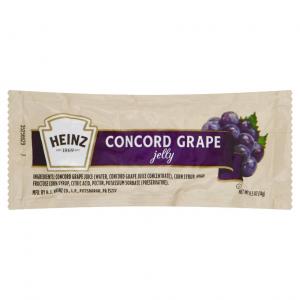 Grape Jam , Squeeze Pouch,.5 Ounce - 200 Per Case
