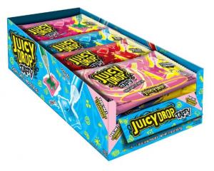 The Topps Co.Juicy Drop Taffy with Sour Gel - 16 per pack -- 12