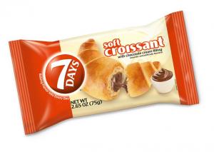 7Days Soft Croissant, Chocolate, 6 Count