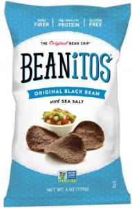 Beanitos Original Black Bean w/ Sea Salt Flavor Chips (6 Oz, Pack Of 6)