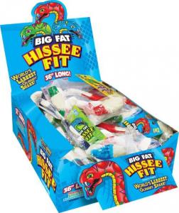 Big Fat Hissee Fit Gummy Snake Candy, 7 Ounce -- 72 per case.