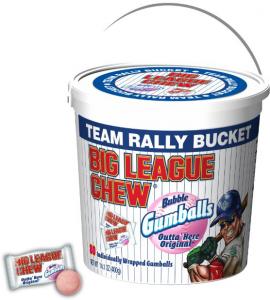 Big League Chew Original Bubble Gumballs, 14.1 Ounce - 80 per pa