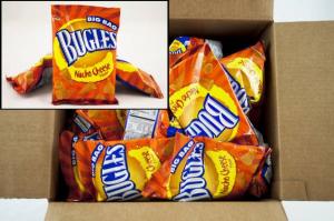 Bugles Nacho Cheese, 1.5 Ounce -- 36 per case.